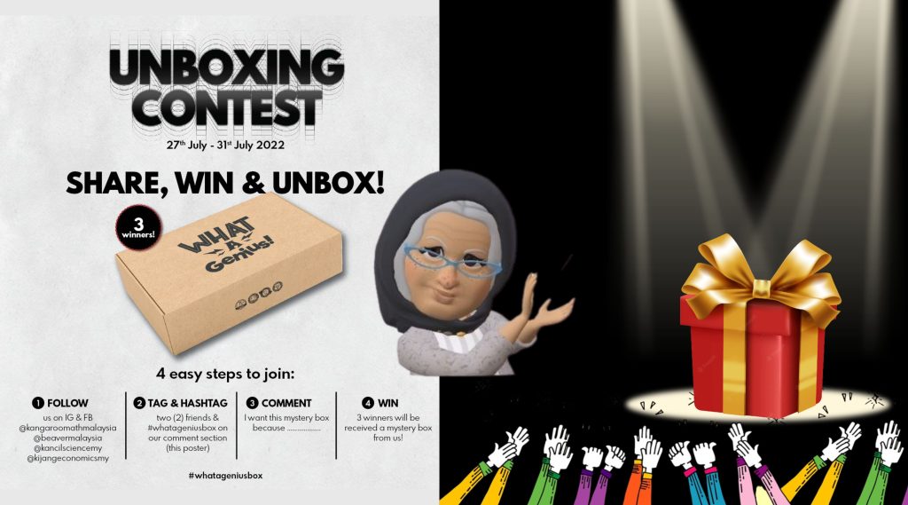 Follow dan Menang! “Unboxing Contest” Sertai Sekarang Sehingga 31 Julai 2022