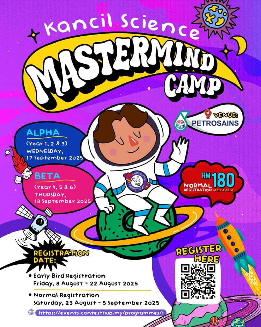 Kancil Science Mastermind Camp Season 2 2025 poster