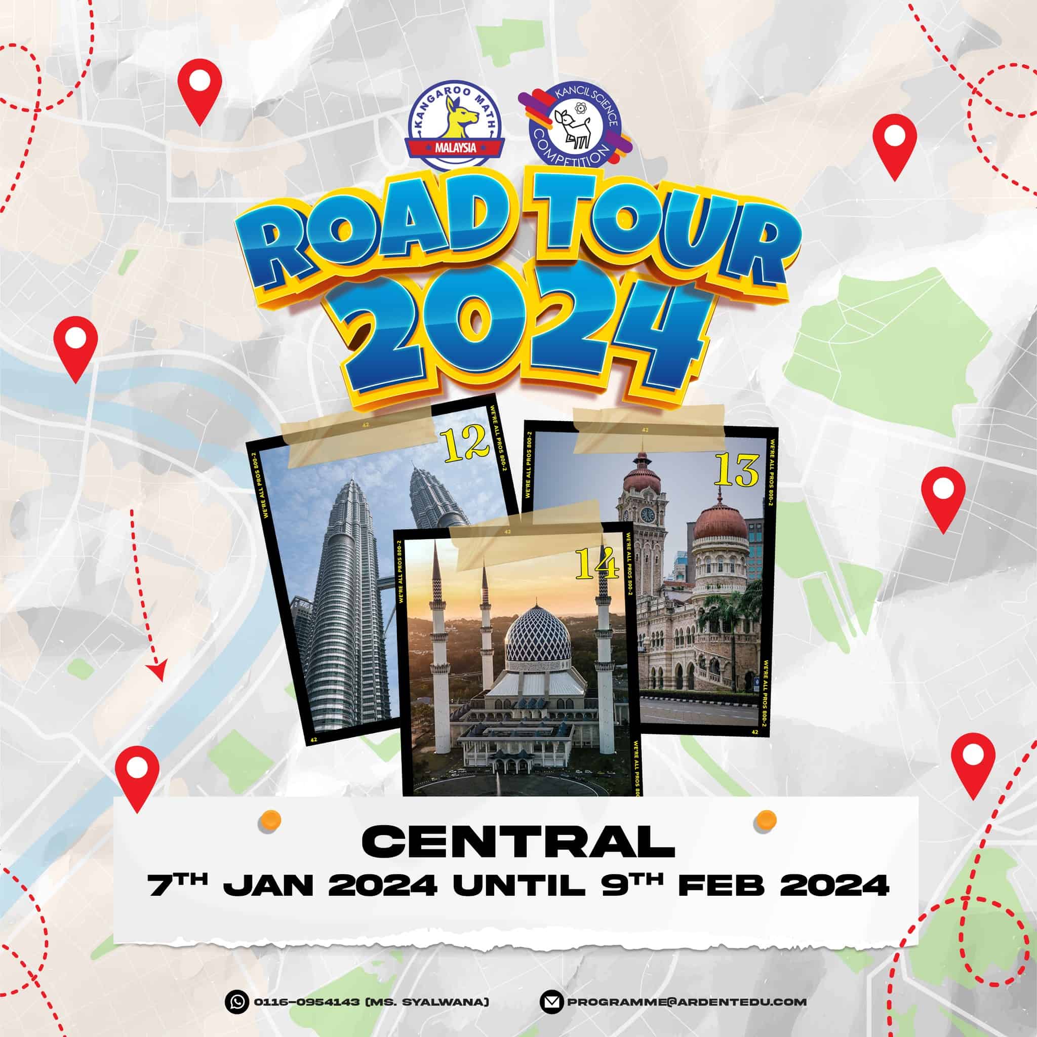 Road Tour 2024 — Central