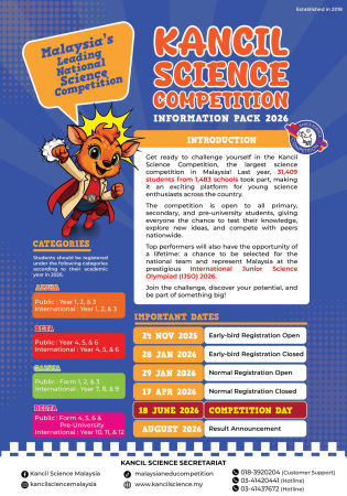 KANCIL INFOPACK 2026 COVER